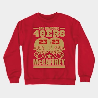 San Francisco 49ERS McCaffrey 23 American Football Retro Crewneck Sweatshirt